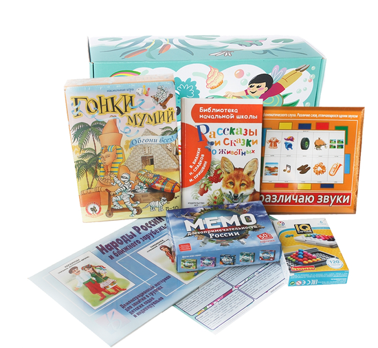 Развивающий набор для детей на возраст 6 лет 6 месяцев УДИВИТЕЛЬНЫЙ МИР 06/06 Б