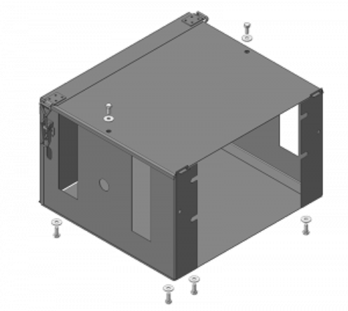 Защита АКБ. 1,5 мм, Сталь. для Isuzu FSR90 2013-н.в., Isuzu FVR34 2013-н.в. MOTODOR.26413