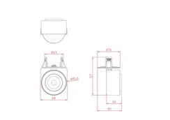 Потолочный светильник Technical C063CL-L12B4K