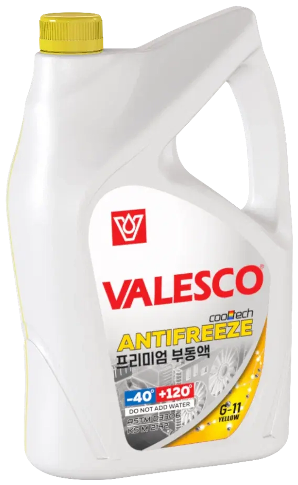 Антифриз VALESCO Yellow 40 G11 10кг