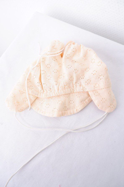 Панама из хлопка для новорожденного