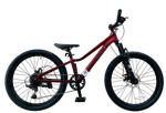Велосипед 24" FASTMOTION 415 р.11"  7ск. Бордовый