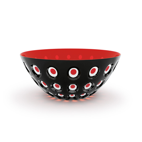 Салатник le murrine, D25 см, черный