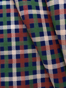 Ткань бязь плательная, рис. "Клетка", ширина 150 см, арт. 0252