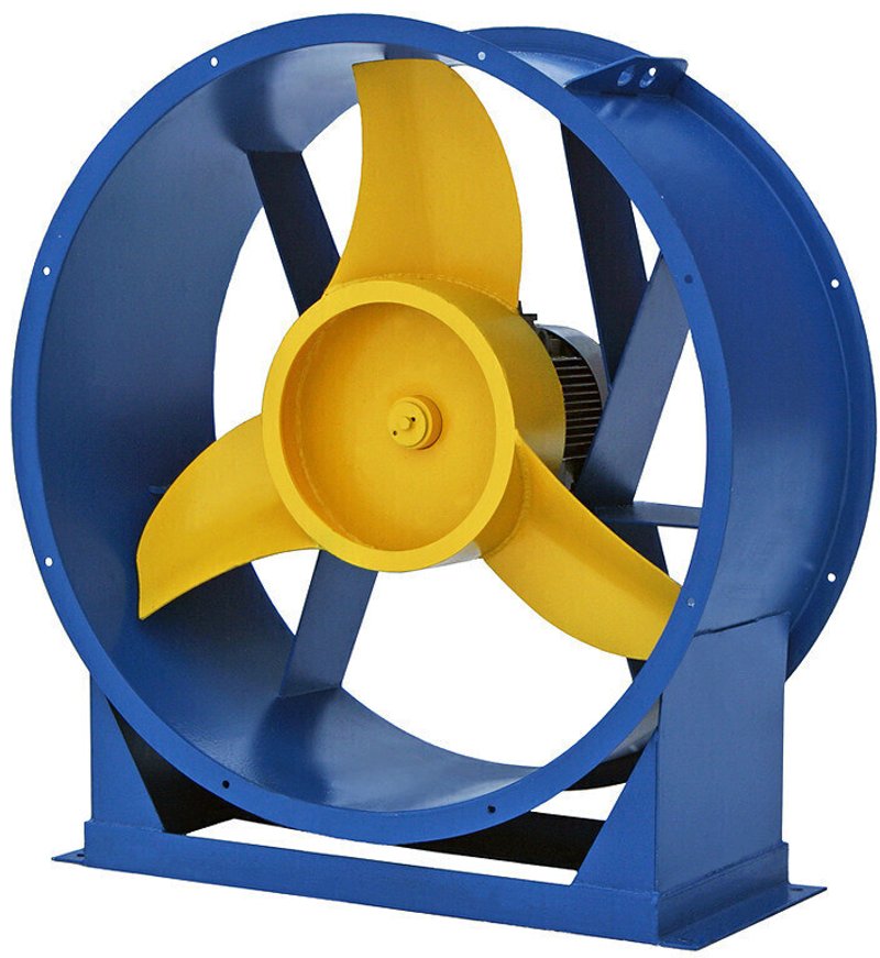 Крышный осевой вентилятор трехлопастной ВОКП 06-300-5 0.55 кВт 6500 м3/час