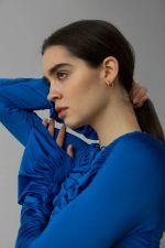 Моносерьга Poly midi