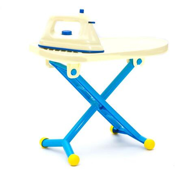 Игровой набор Золушка №3 (тазик, стир. и глад. доска, утюг, сушилка,плечики,прищепки) (Совтехcтром)