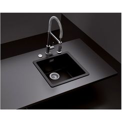 Мойка SCHOCK Soho 60 (N-100) Cristadur 550x430 серебристый камень