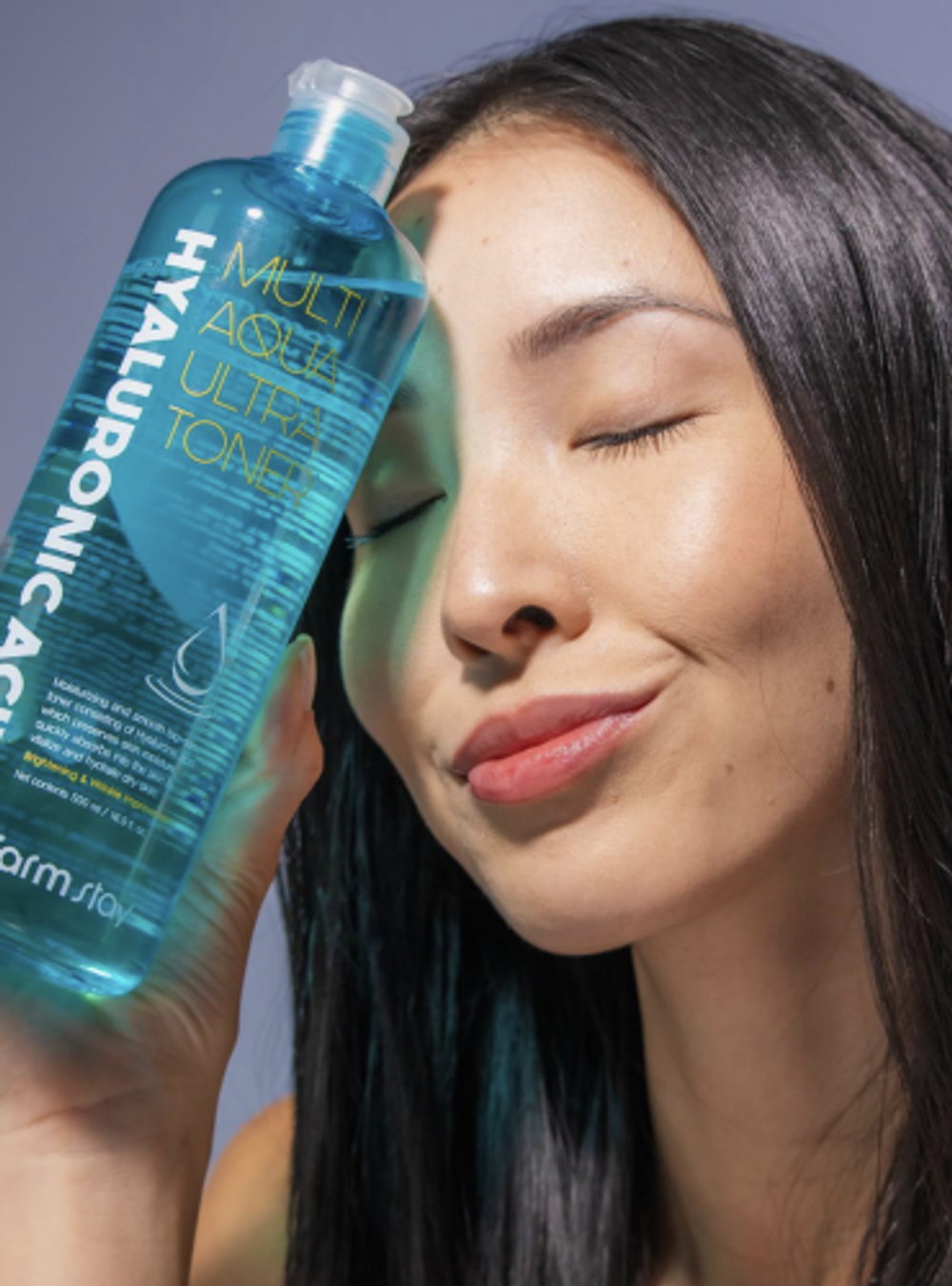 FarmStay Тонер для лица с гиалуроновой кислотой 500 мл, Hyaluronic Acid Multi Aqua Ultra Toner