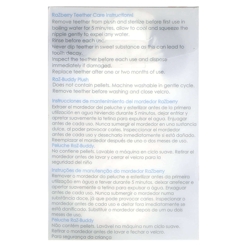 RaZbaby, набор для прорезывания зубов, от 0 месяцев, панда, 1 шт.