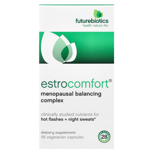 Futurebiotics, EstroComfort®, комплекс для восстановления баланса во время менопаузы, 56 вегетарианских капсул