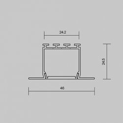 Короб встраиваемый Maytoni  632001