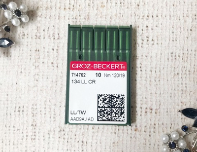 Иглы промышленные 135х16RTW №120/19, 10 игл
