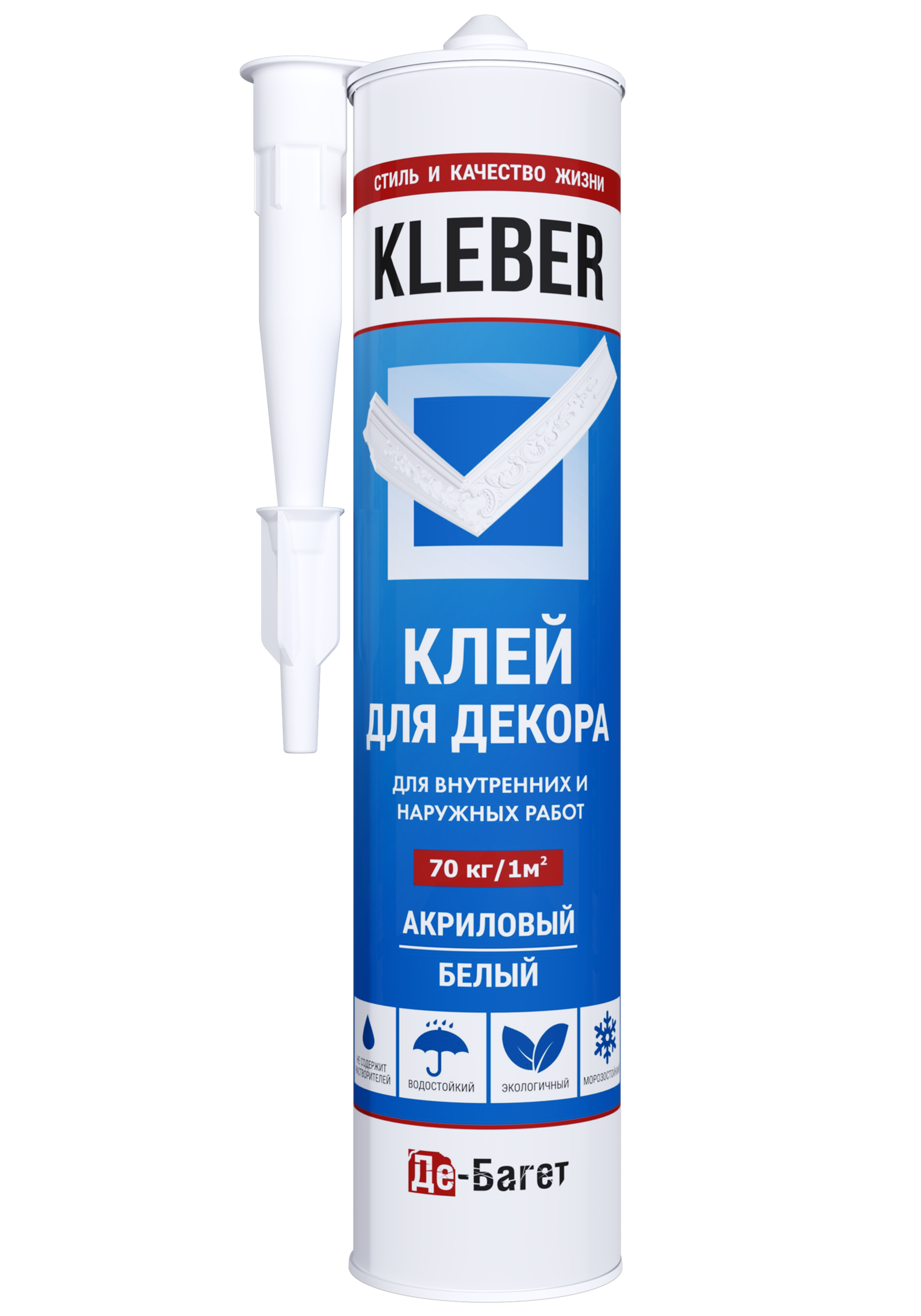 Клей монтажный для декора KLEBER