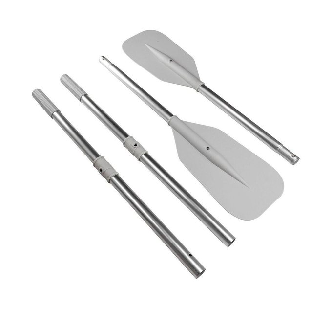 Весло 162 см серое (комплект из двух весел)