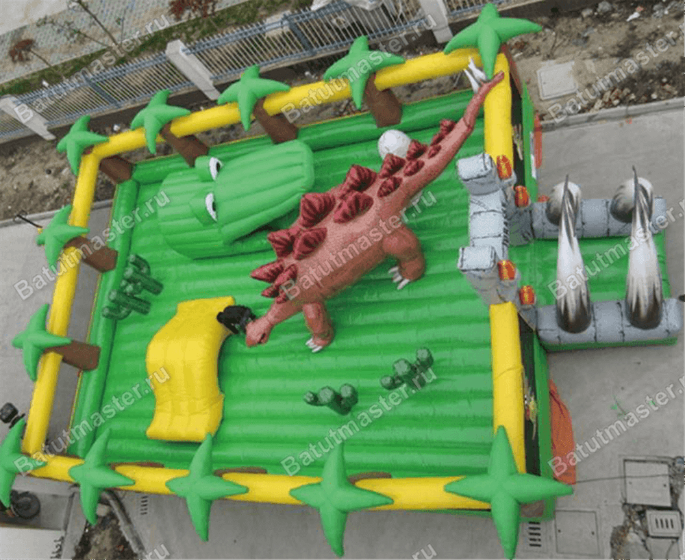 Надувной батут "Динолэнд"