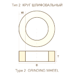 Диск фибровый 125х22,23 P60