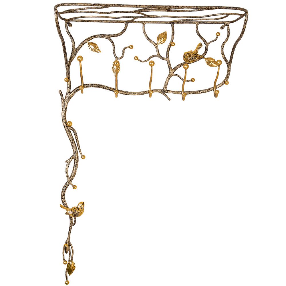 Вешалка настенная Терра кованая Амбер