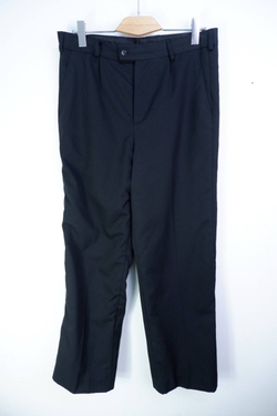 Брюки практичного темного цвета, визуально на 48/50 размер