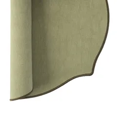 Салфетка сервировочная etica, D38 см, зеленая