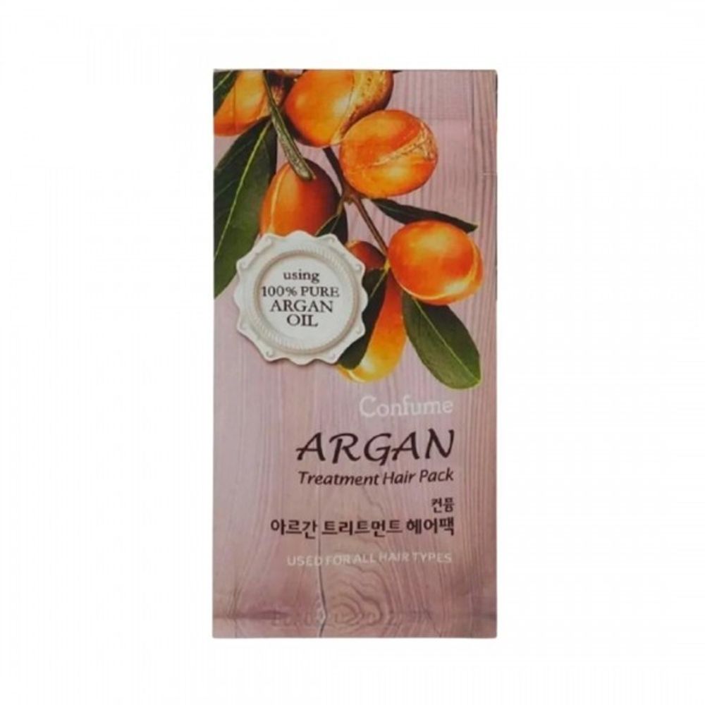 Маска для волос арган CONFUME Argan Treatment Hair Pack 1шт