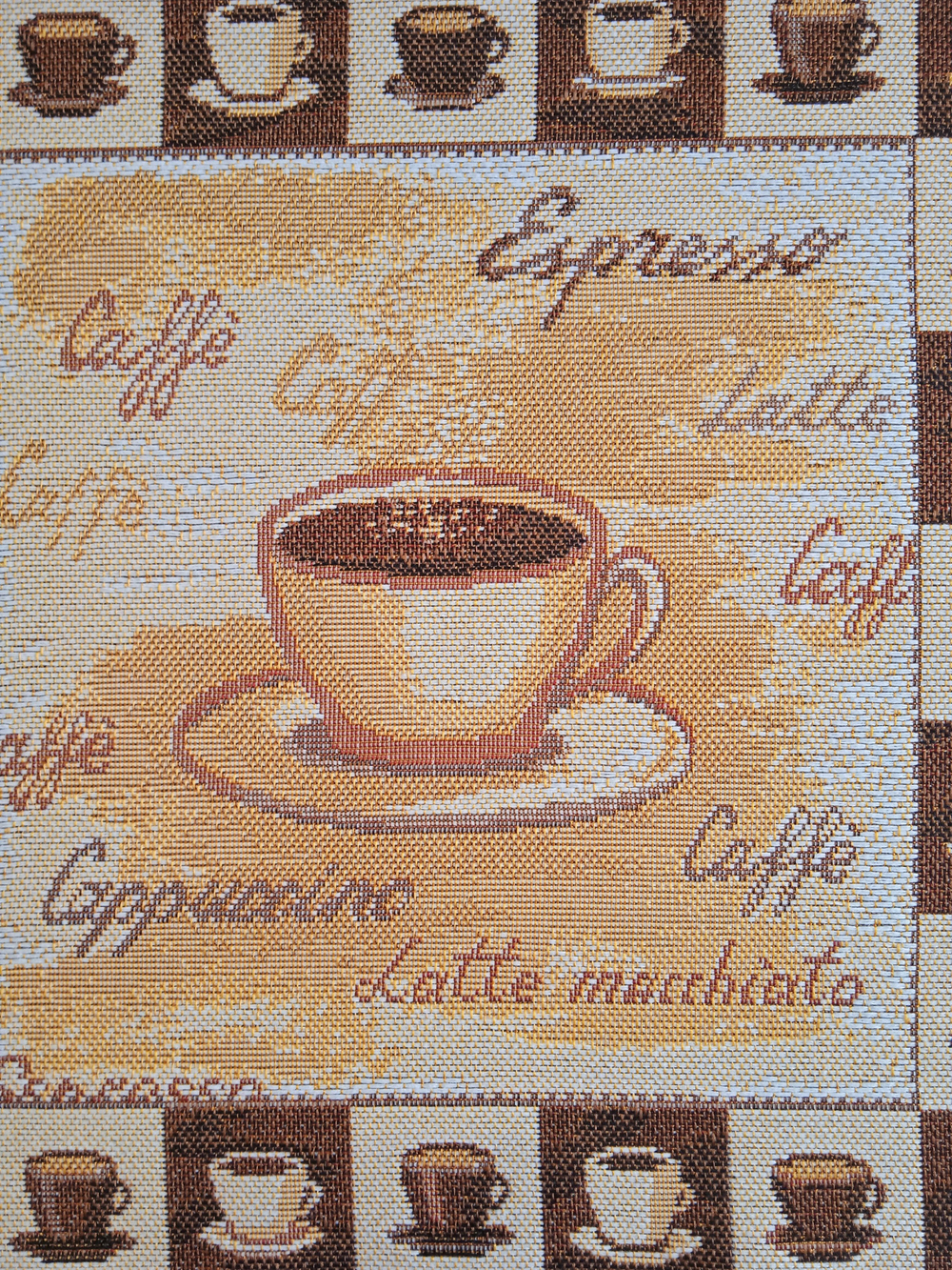 Декоративная гобеленовая салфетка Арабика 32х32