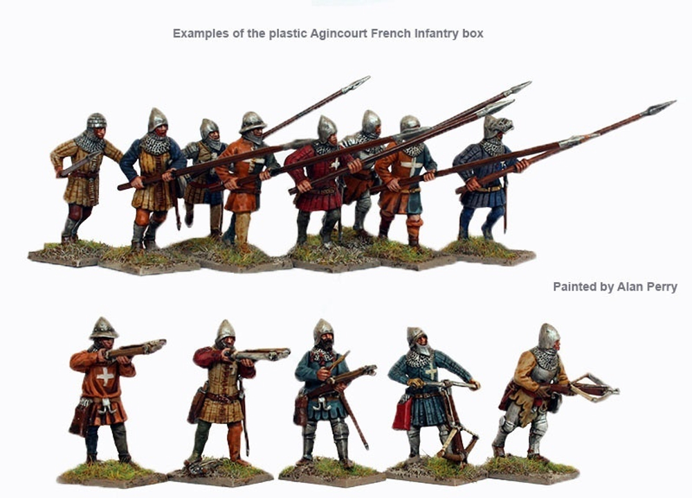 AO50 Agincourt French Infantry