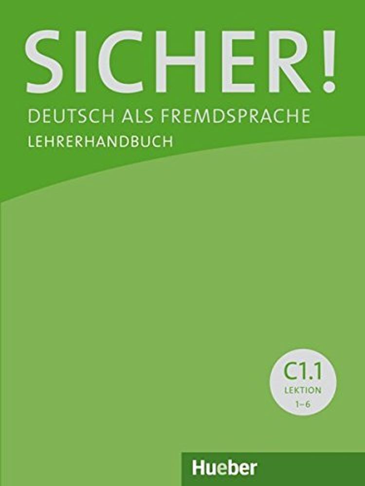 Sicher! C1/1, Lehrerhandbuch