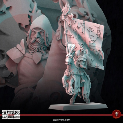 Bretonnia Neverra Mount Bannerman