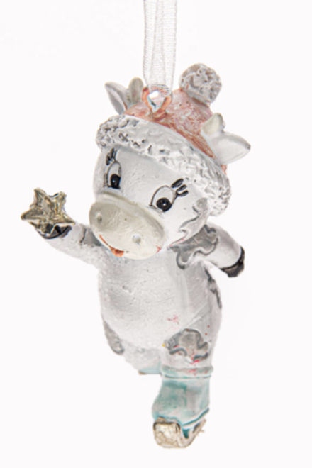 175078 Украшение декоративное "Коровка" 4*4*7см