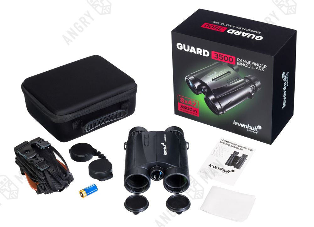 Бинокль с дальномером Guard 3500, Levenhuk