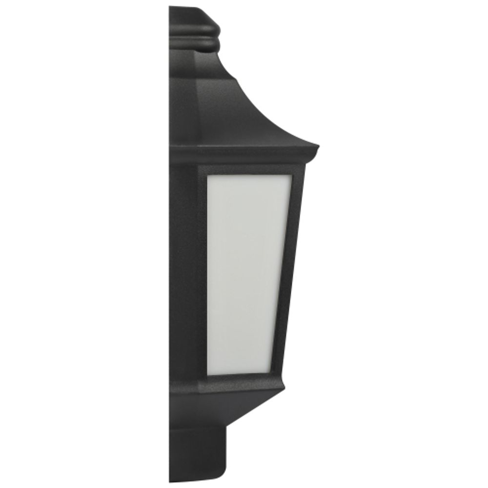 Садово-парковый светильник ЭРА НБУ 06-60-003 Ника 60Вт черный белое основание матовый