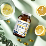 Metagenics, OmegaGenics®, рыбий жир с ЭПК и ДГК, натуральный лимон, 1000 мг, 60 мягких таблеток