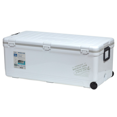 Термобокс - термоконтейнер,  SHINWA Holiday Land Cooler 76H белый