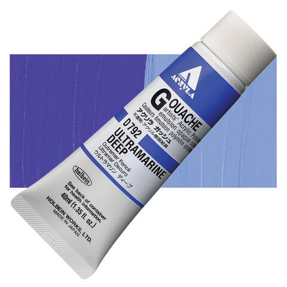 Holbein Acrylic Gouache 40 мл. 792 [А] Ultramarine Deep