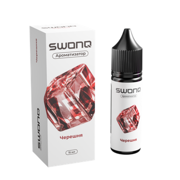 Купить Ароматизатор SWONQ Ice Cluster 15 мл - Черешня