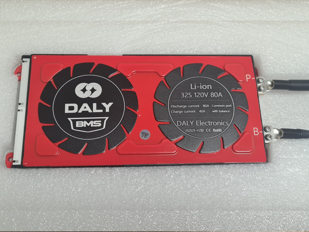Плата контроля BMS Li-ion 32S 120V 80A