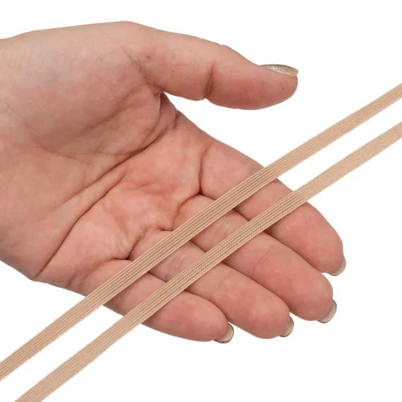 Резинка отделочная загар 6 мм (цв. 030), K-195/6