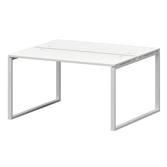 Бенч двойной на металлокаркасе СМС2-О-12К.120.Пр25  1200x1236x750 Смарт