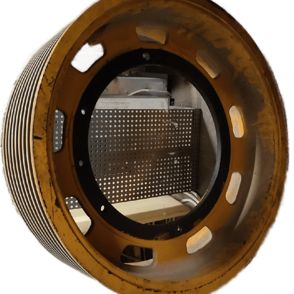 Канатоведущий шкив Ø 560 mm 8 ручьев, канат 13 мм,U 30° с подр.106° L.180 мм шаг 21 мм (УПРОЧНЕННЫЙ) лебедка MF94