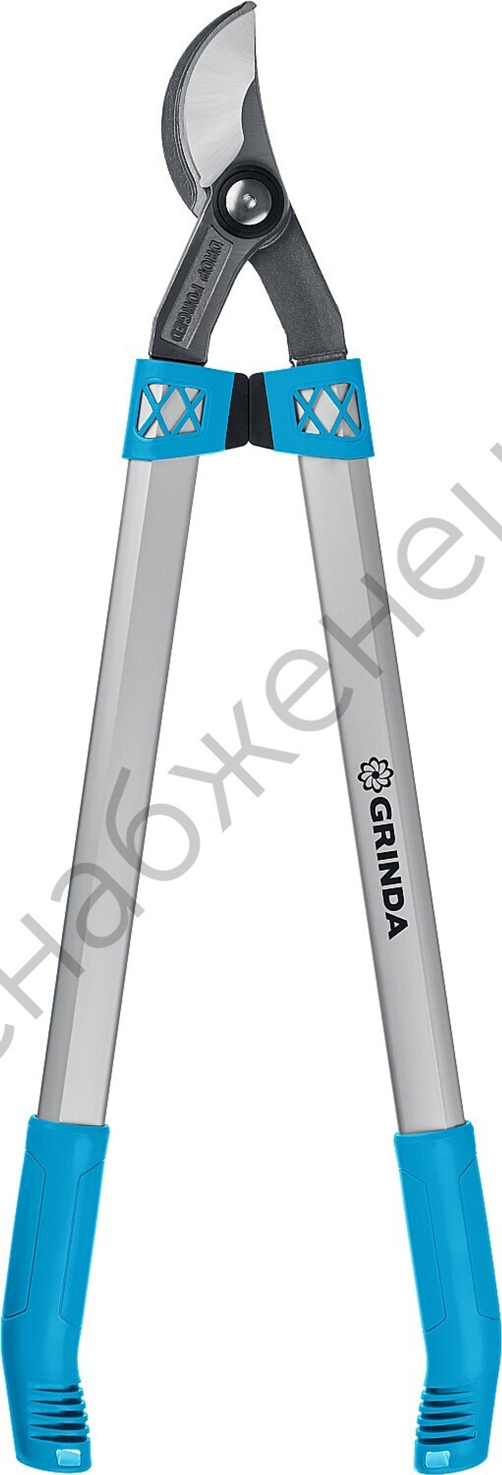 GRINDA F-650, 650 мм, высокоуглеродистая сталь, кованые лезвия, алюминиевые рукоятки, плоскостной сучкорез, PROLine (424511)