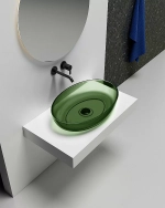 Раковина Abber Kristall AT2801Emerald зеленая