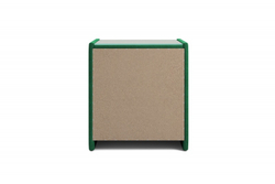 Тумба мягкая "Аризона"  Мора зеленый