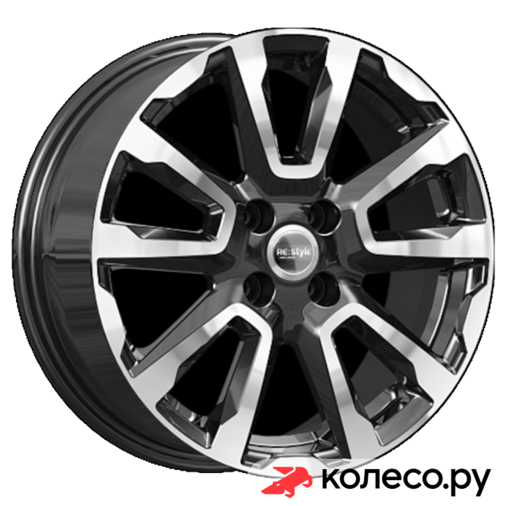КС1026 (ZV 16_Rio) 6.5x16/4*100 D54.1 ET46 Алмаз черный