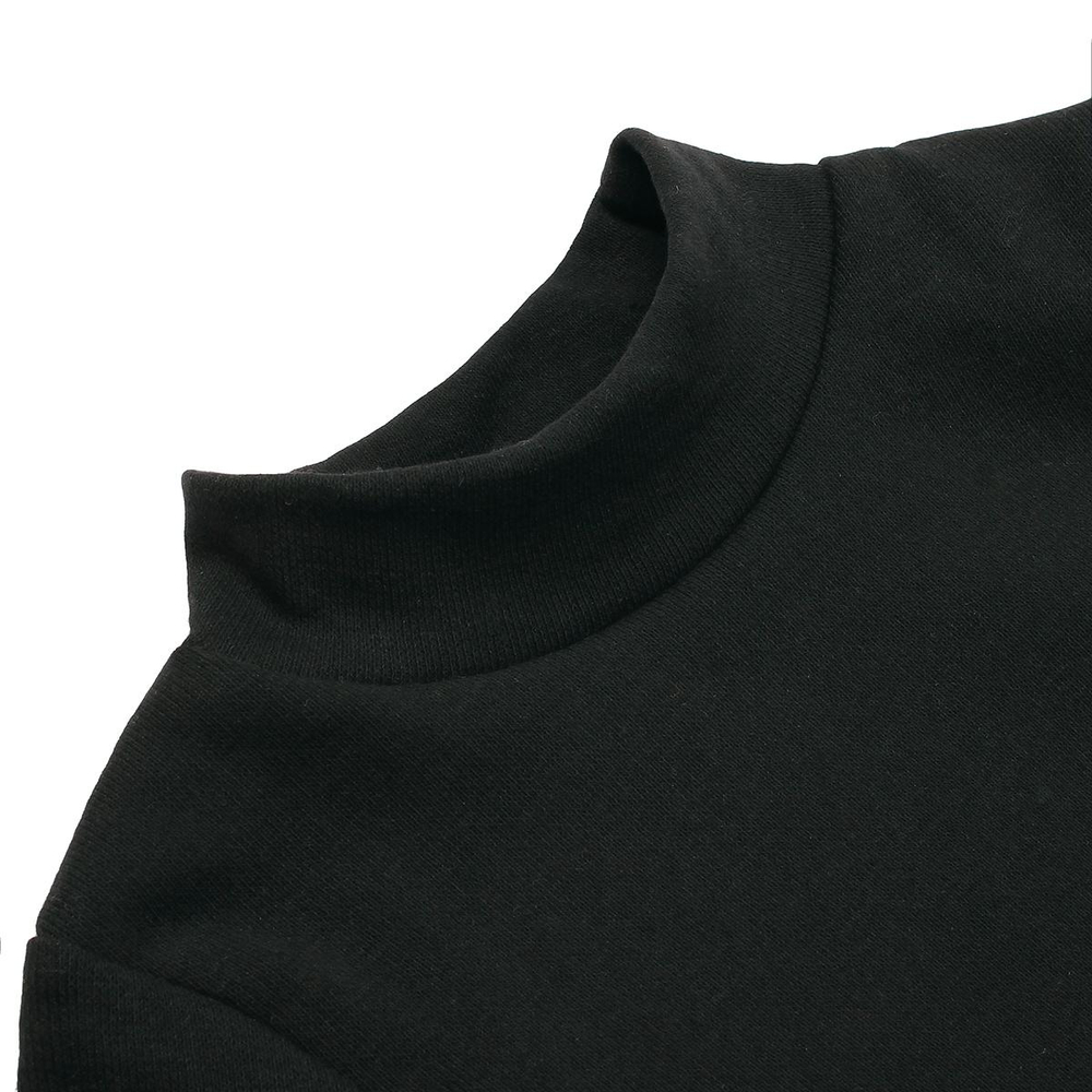 Водолазка д/мальчика В-52/12 р.140 "Граффити-12" черный (Ивашка)