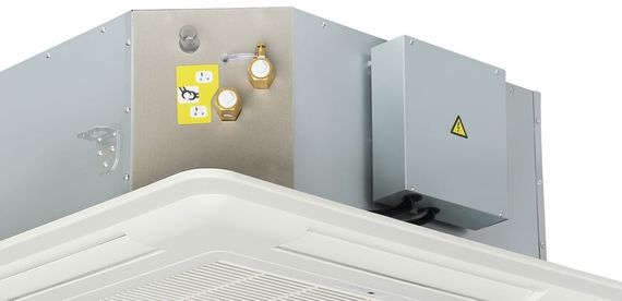 Кассетный фанкойл до 8 кВт IGC IWF-Q1200CAQ4T44 — (1)