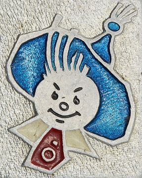 Значок "Незнайка" СССР, булавка