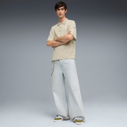 Поло мужское PUMA WARDROBE ESS Boxy Waffle Polo