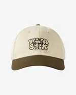 Кепка Ymkashix Logo Face бежевая/коричневая