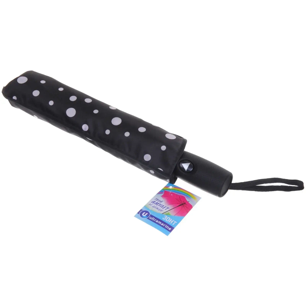 Зонт женский полуавтомат «Капли дождя», микс 6 цветов, 8 спиц, d-100см, длина в слож. виде 30см